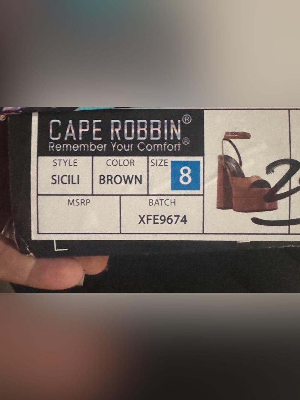 Cape Robbin Brown Platform Ankle Strap Sandals